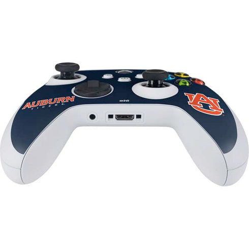 Auburn University Logo Blue Xbox Series S Controller Skin